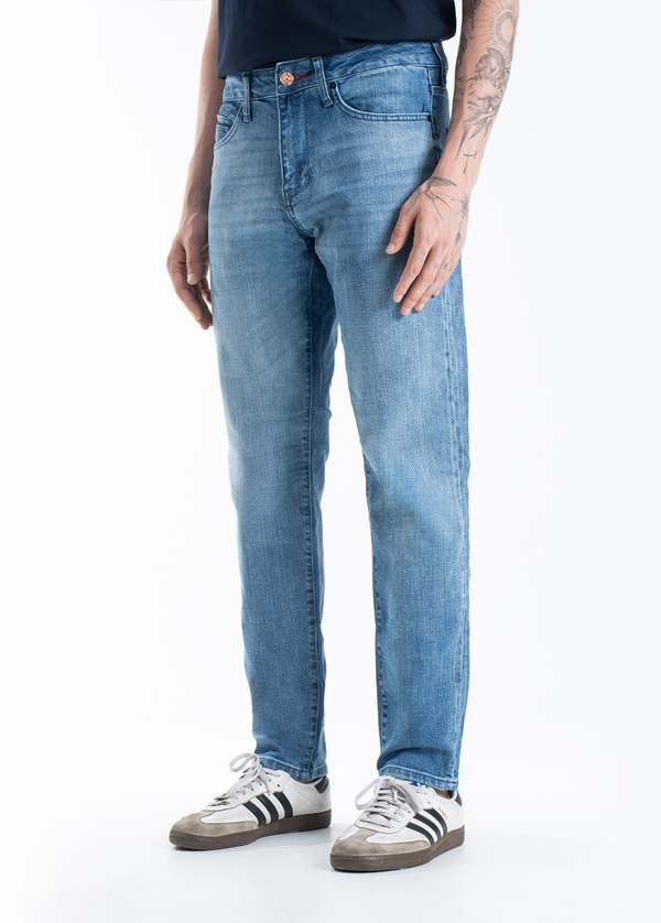 Gabbia Açık Mavi Slim Fit Kot Pantolon