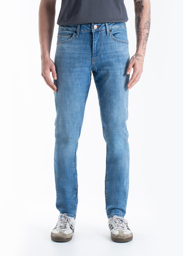 Gabbia Açık Mavi Slim Fit Kot Pantolon