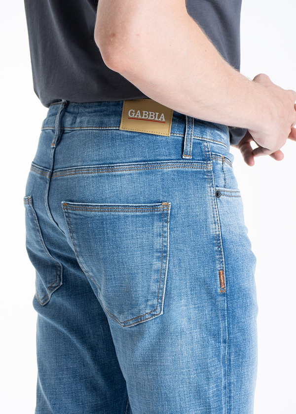 Gabbia Açık Mavi Slim Fit Kot Pantolon