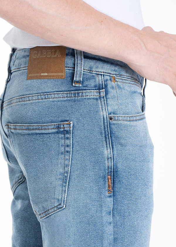 Gabbia Açık Mavi Slim Fit Kot Pantolon
