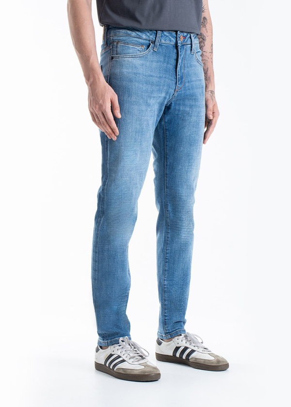 Gabbia Açık Mavi Slim Fit Kot Pantolon