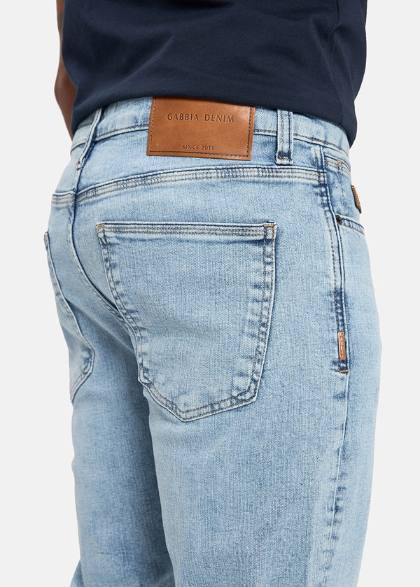 Gabbia Açık Mavi Slim Fit Kot Pantolon