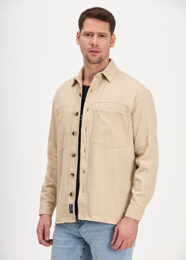 Gabbia Bej Classic Fit Ceket