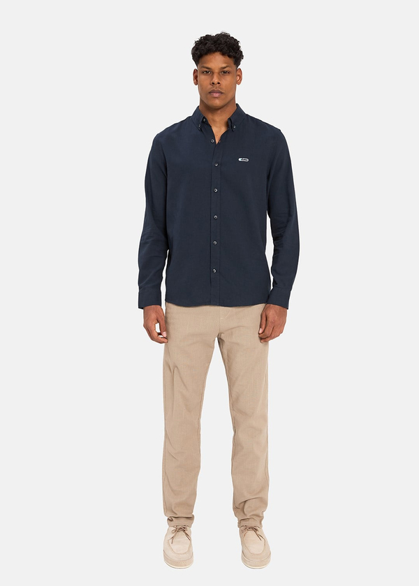 Gabbia Bej Straight Fit Jogger Pantolon
