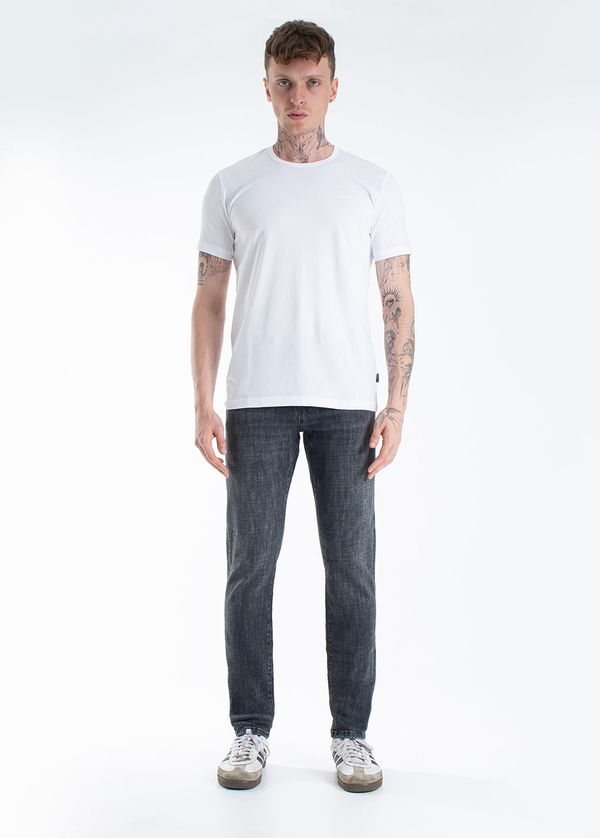 Gabbia Gri Slim Fit Kot Pantolon