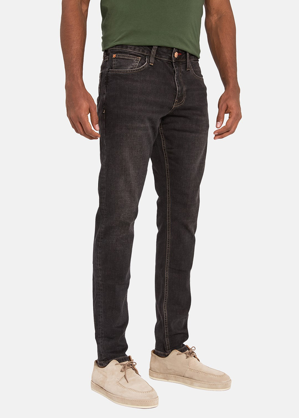 Gabbia Gri Slim Fit Kot Pantolon