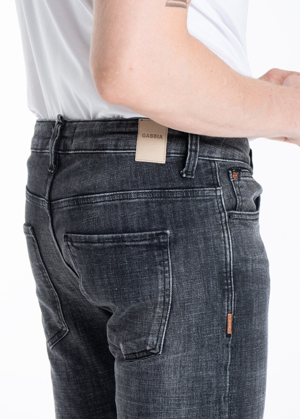 Gabbia Gri Slim Fit Kot Pantolon