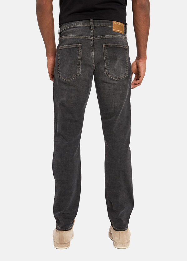 Gabbia Gri Slim Fit Kot Pantolon