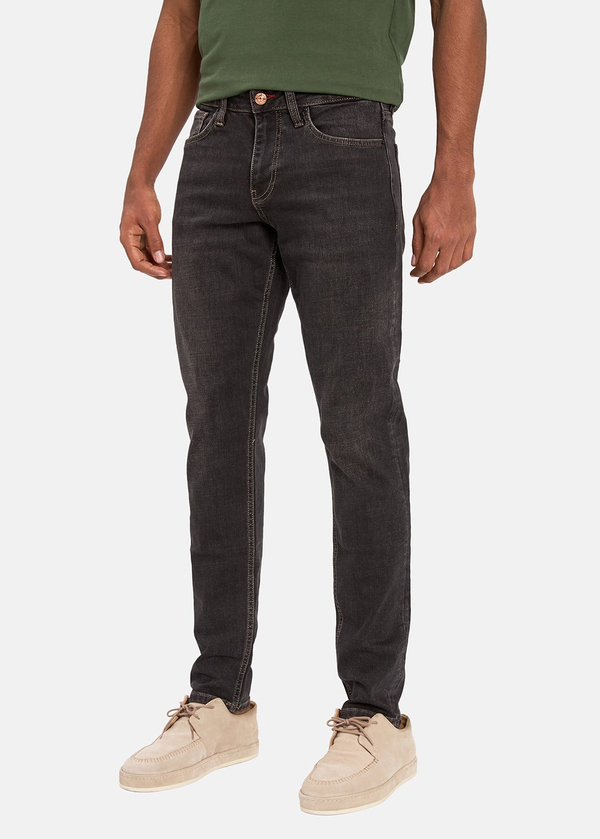 Gabbia Gri Slim Fit Kot Pantolon