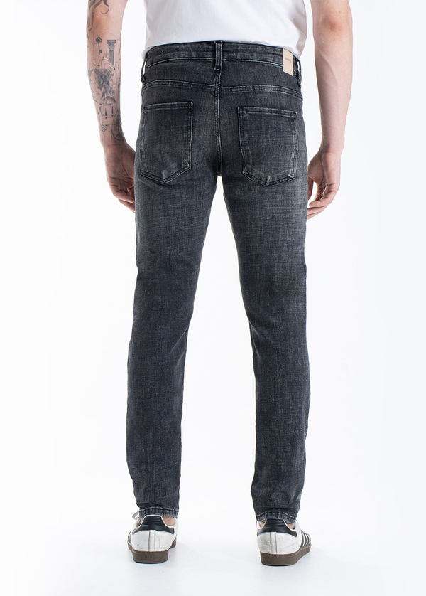 Gabbia Gri Slim Fit Kot Pantolon