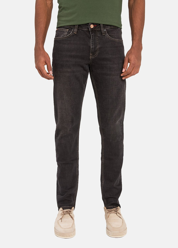 Gabbia Gri Slim Fit Kot Pantolon