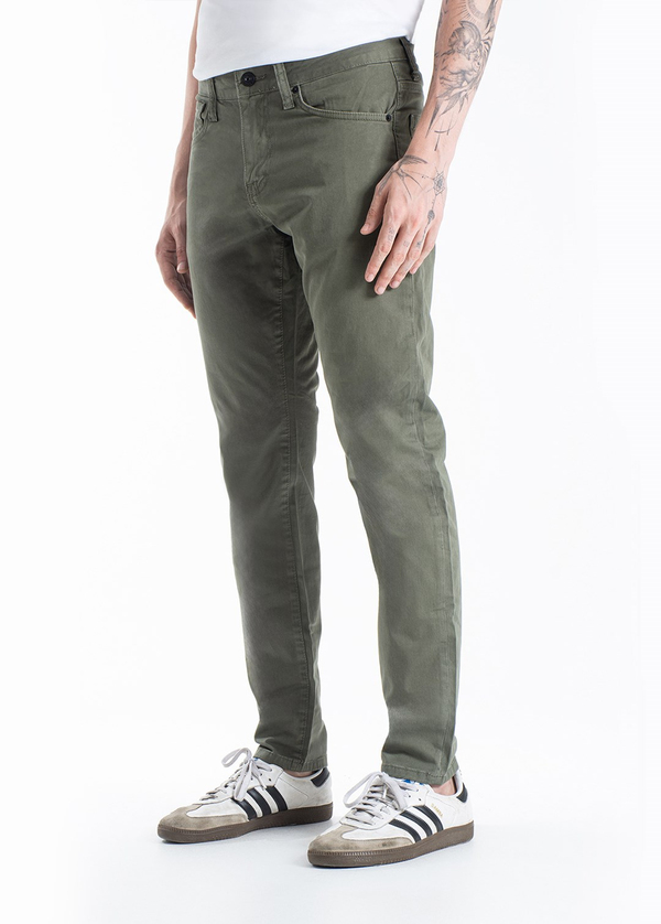 Gabbia Haki Slim Fit Pantolon
