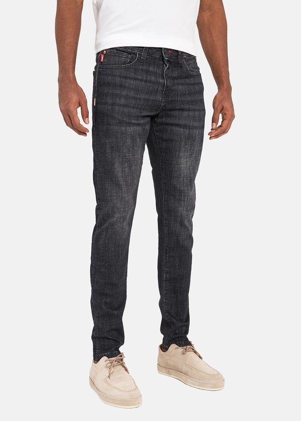 Gabbia Koyu Gri Slim Fit Kot Pantolon