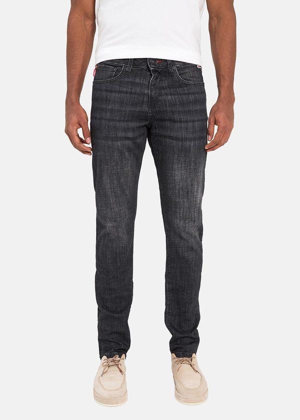 Gabbia Koyu Gri Slim Fit Kot Pantolon