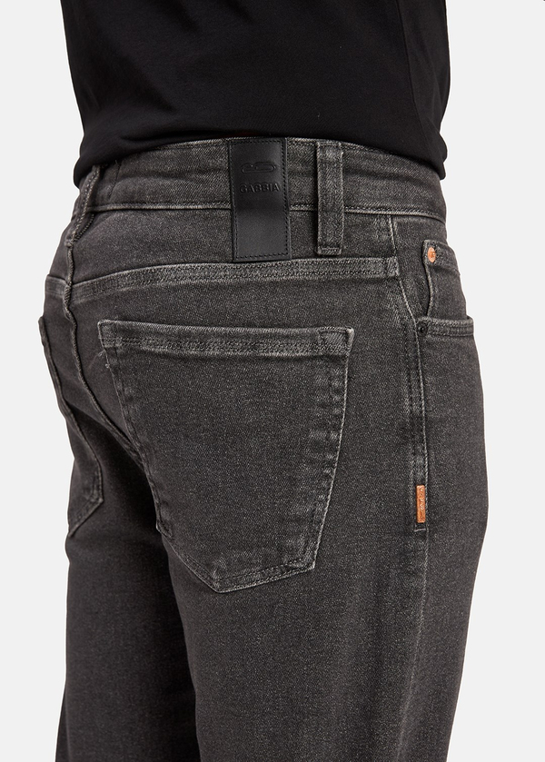 Gabbia Koyu Gri Slim Fit Kot Pantolon