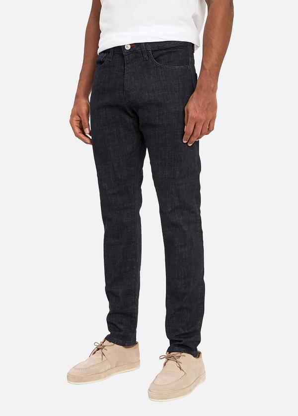 Gabbia Koyu Lacivert Slim Fit Kot Pantolon