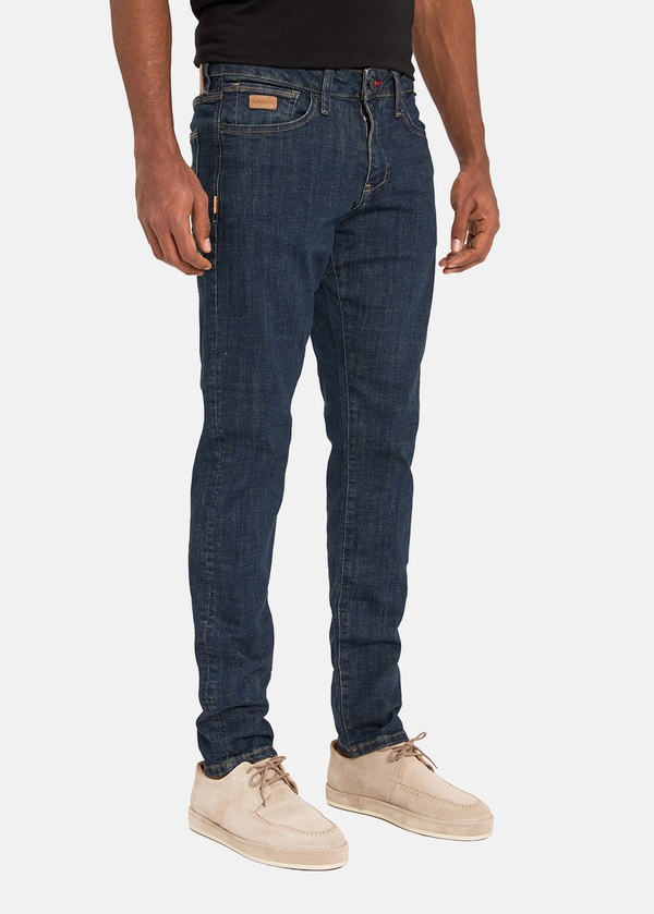 Gabbia Koyu Mavi Slim Fit Kot Pantolon