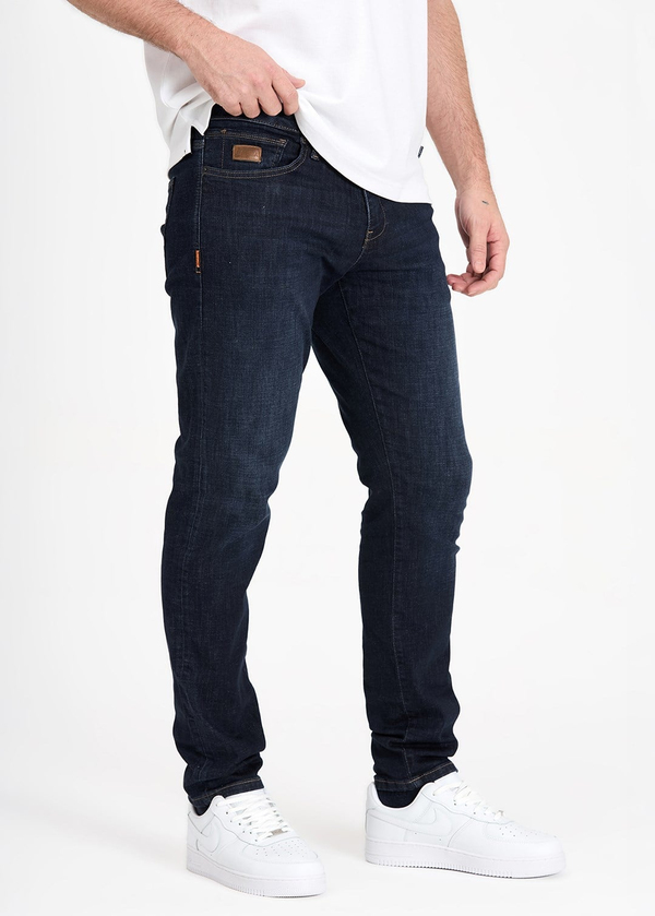 Gabbia Koyu Mavi Slim Fit Kot Pantolon