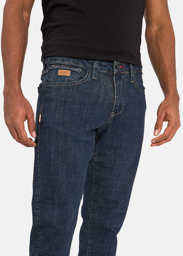 Gabbia Koyu Mavi Slim Fit Kot Pantolon