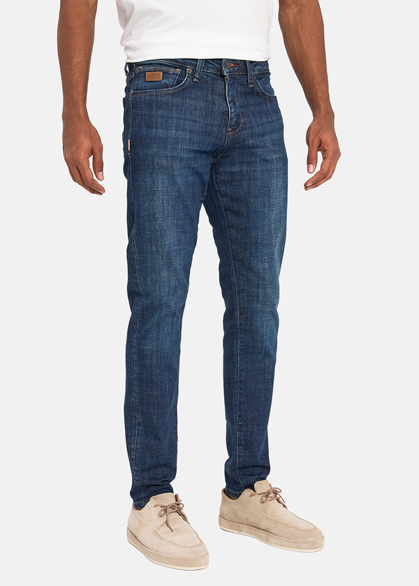 Gabbia Koyu Mavi Slim Fit Kot Pantolon