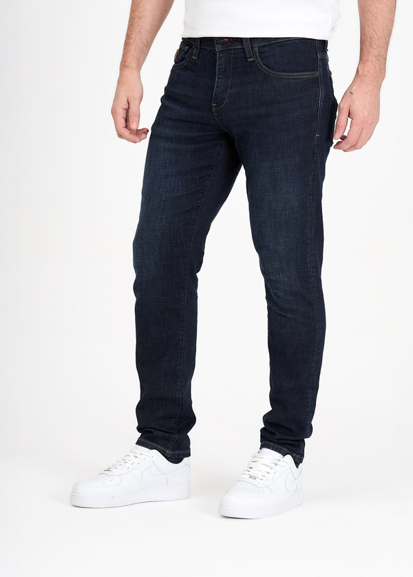 Gabbia Koyu Mavi Slim Fit Kot Pantolon