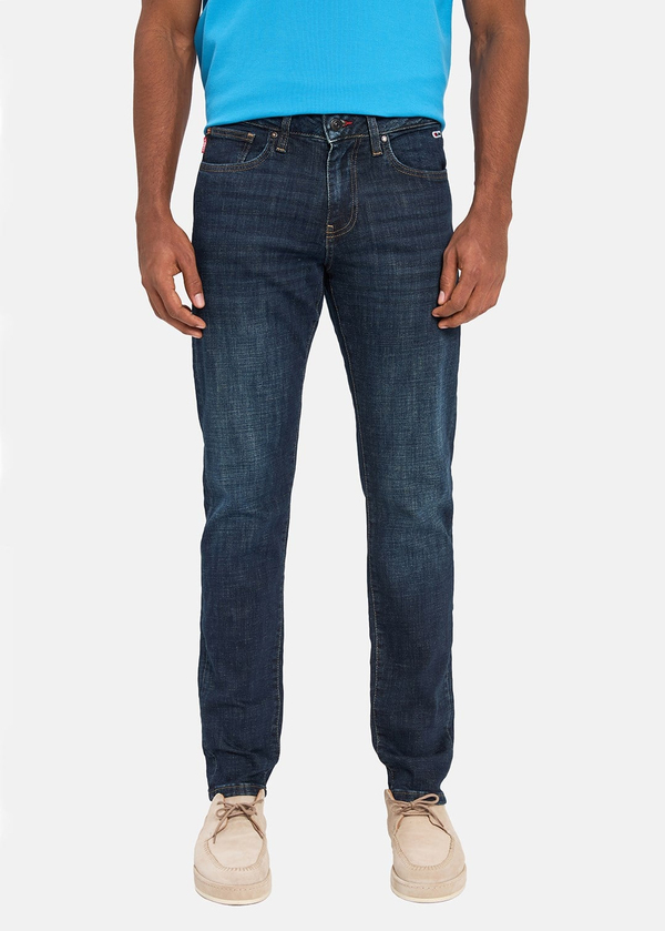 Gabbia Koyu Mavi Slim Fit Kot Pantolon