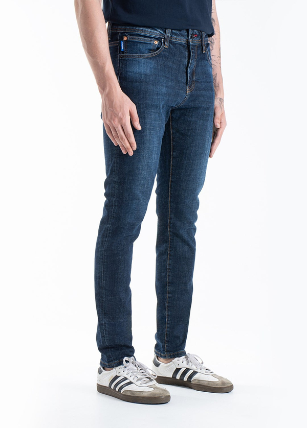 Gabbia Koyu Mavi Slim Fit Kot Pantolon