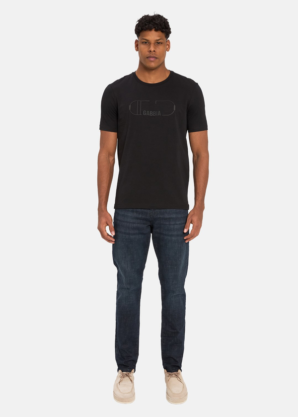 Gabbia Lacivert Slim Fit Kot Pantolon