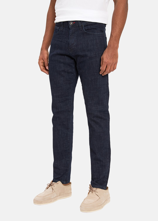 Gabbia Lacivert Slim Fit Kot Pantolon