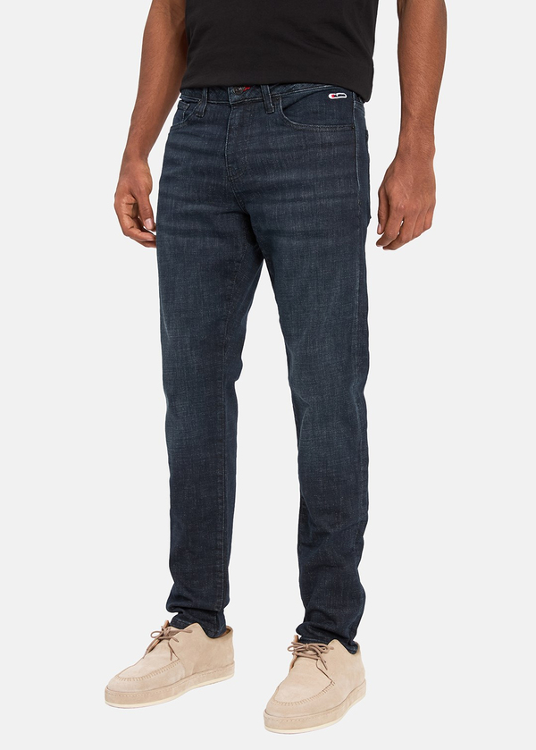 Gabbia Lacivert Slim Fit Kot Pantolon