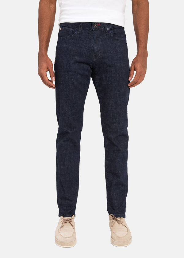 Gabbia Lacivert Slim Fit Kot Pantolon