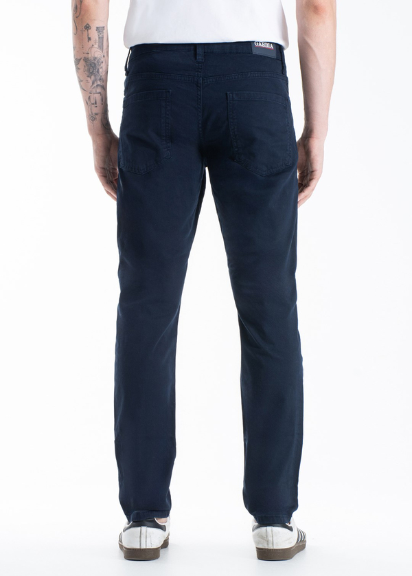 Gabbia Lacivert Slim Fit Pantolon
