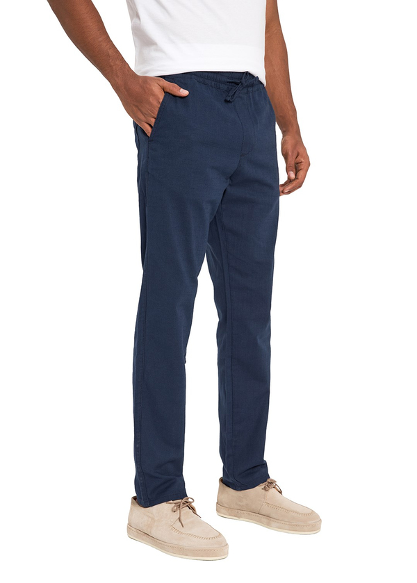 Gabbia Lacivert Straight Fit Jogger Pantolon