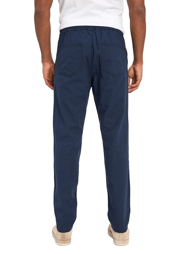 Gabbia Lacivert Straight Fit Jogger Pantolon