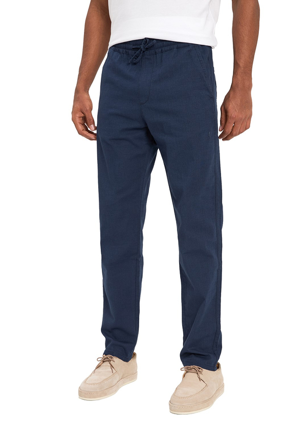 Gabbia Lacivert Straight Fit Jogger Pantolon