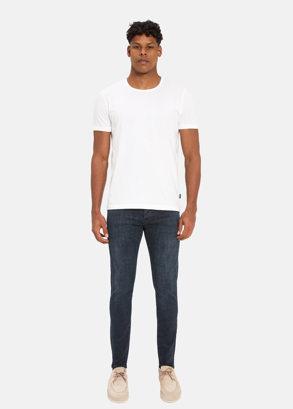 Gabbia Lacivert Super Slim Fit Kot Pantolon
