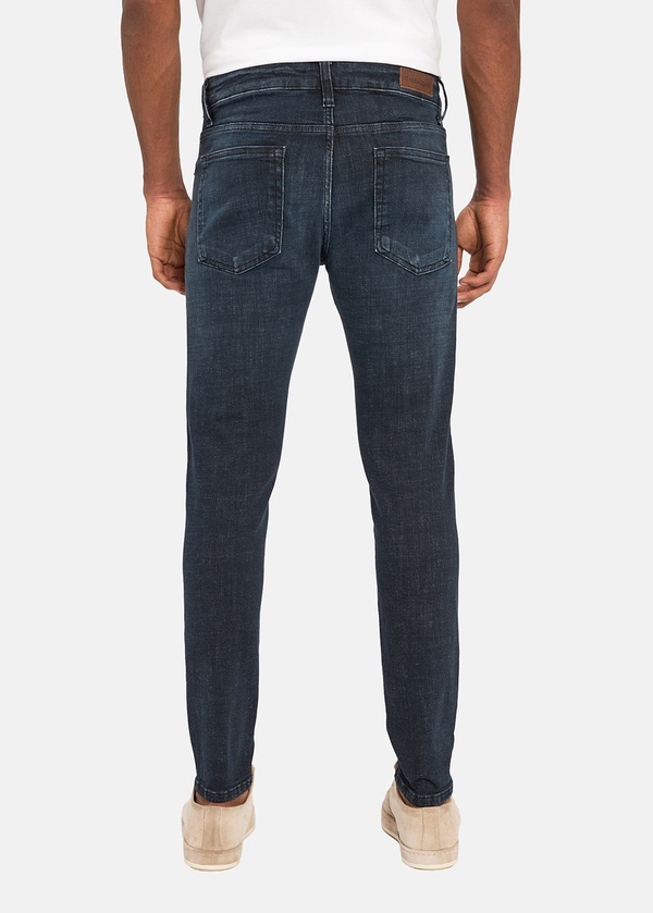 Gabbia Lacivert Super Slim Fit Kot Pantolon