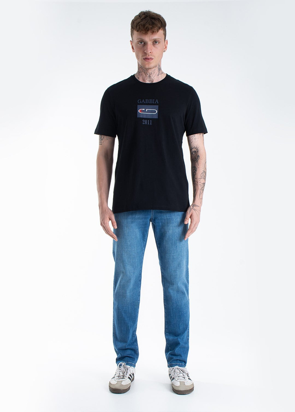 Gabbia Mavi Beli Lastikli Regular Fit Kot Pantolon