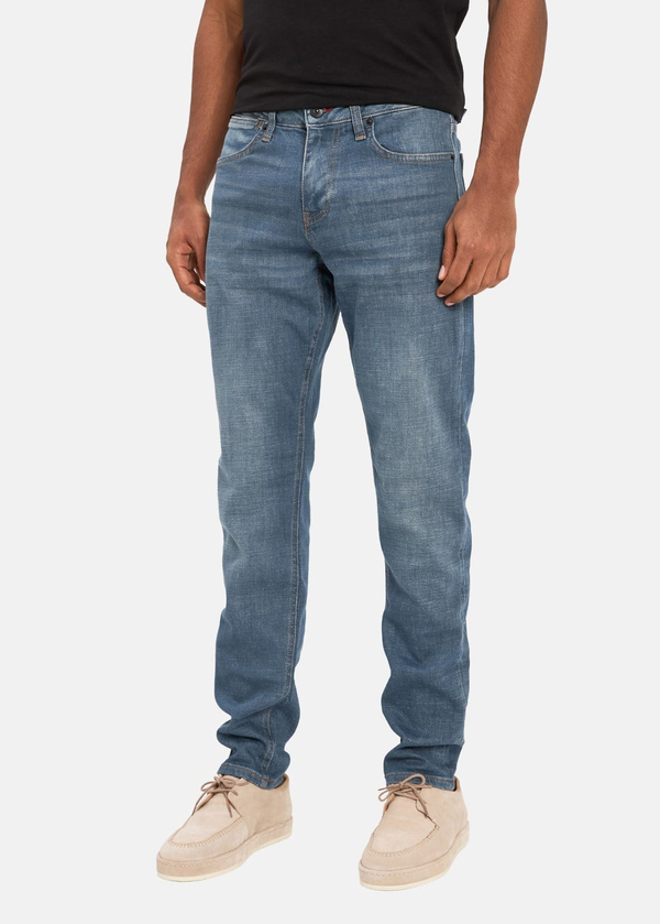 Gabbia Mavi Slim Fit Kot Pantolon