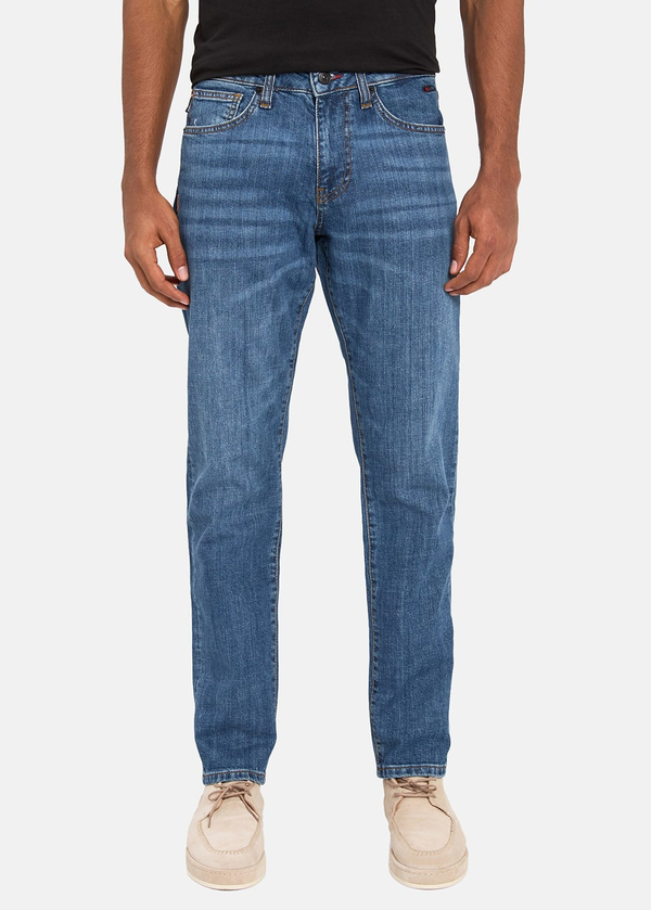 Gabbia Mavi Slim Fit Kot Pantolon