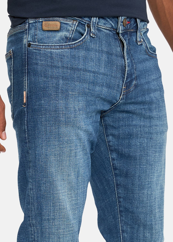 Gabbia Mavi Slim Fit Kot Pantolon