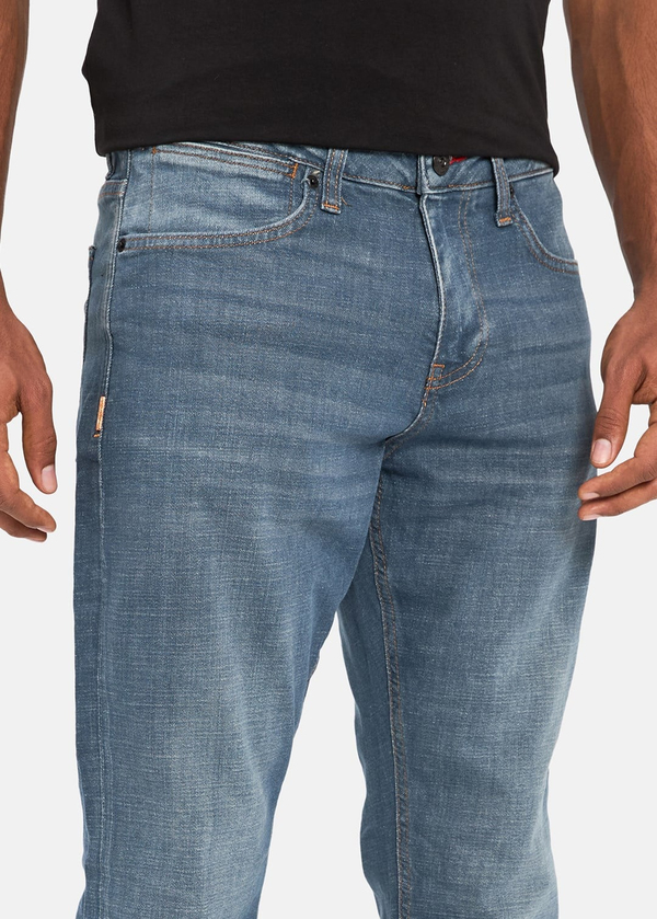 Gabbia Mavi Slim Fit Kot Pantolon