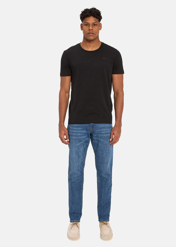 Gabbia Mavi Slim Fit Kot Pantolon
