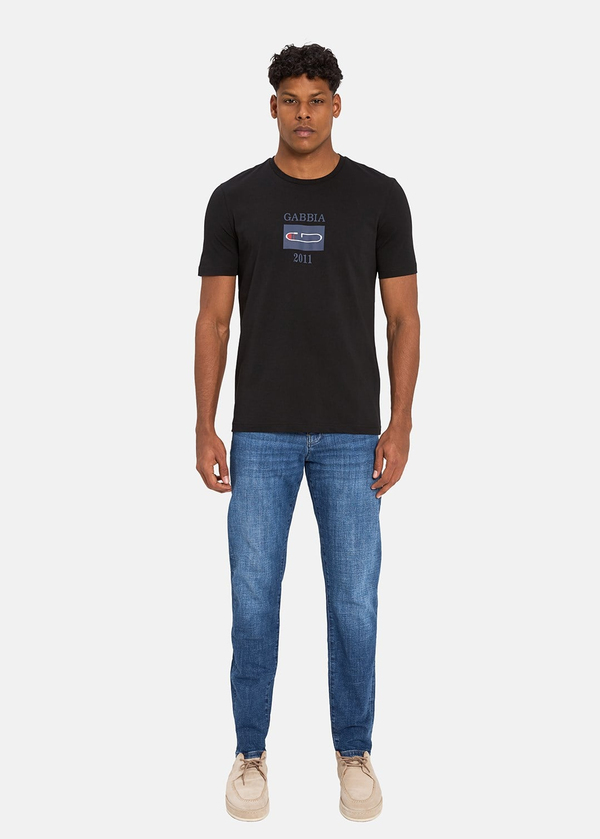 Gabbia Mavi Slim Fit Kot Pantolon