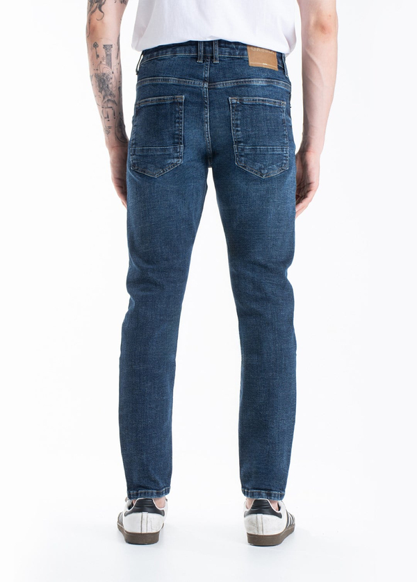 Gabbia Mavi Slim Fit Kot Pantolon