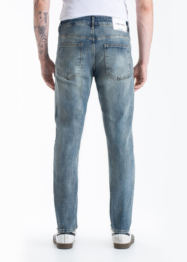 Gabbia Mavi Tırnaklı Slim Fit Kot Pantolon