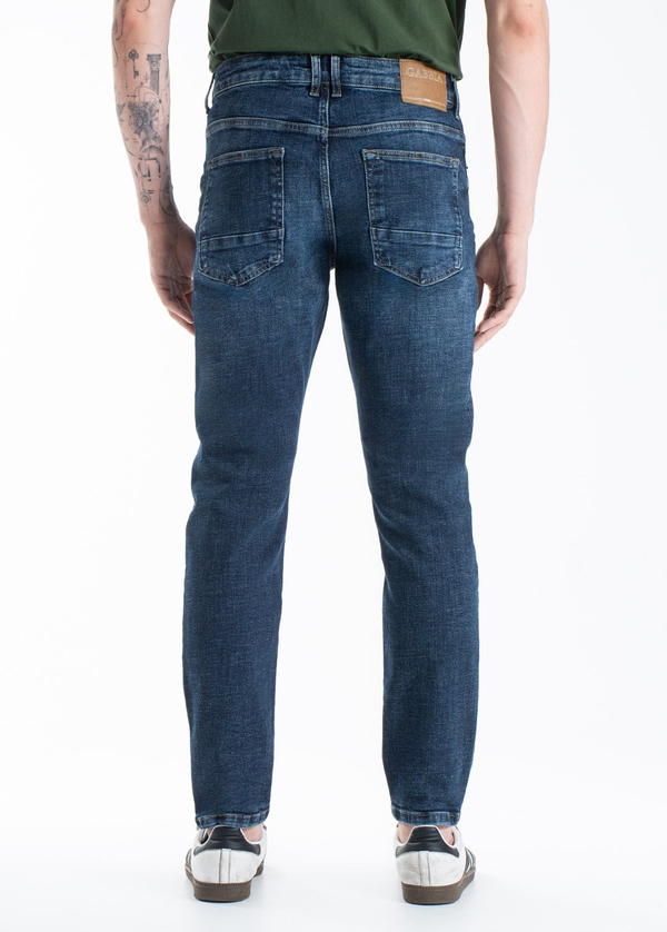 Gabbia Mavi Yırtıklı Slim Fit Kot Pantolon