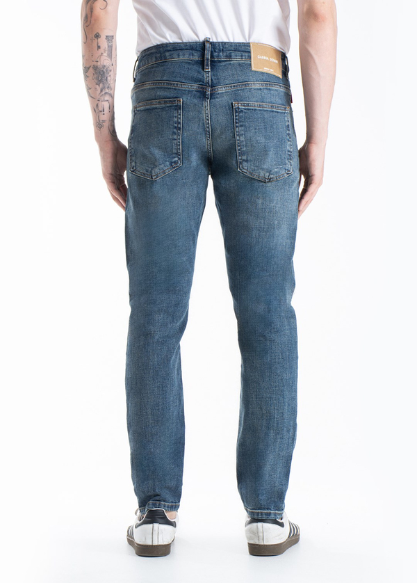 Gabbia Mavi Yırtıklı Slim Fit Kot Pantolon