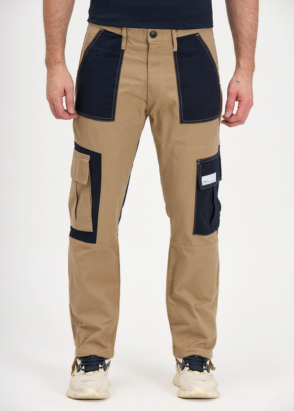 Gabbia Sarı Regular Fit Kargo Pantolon