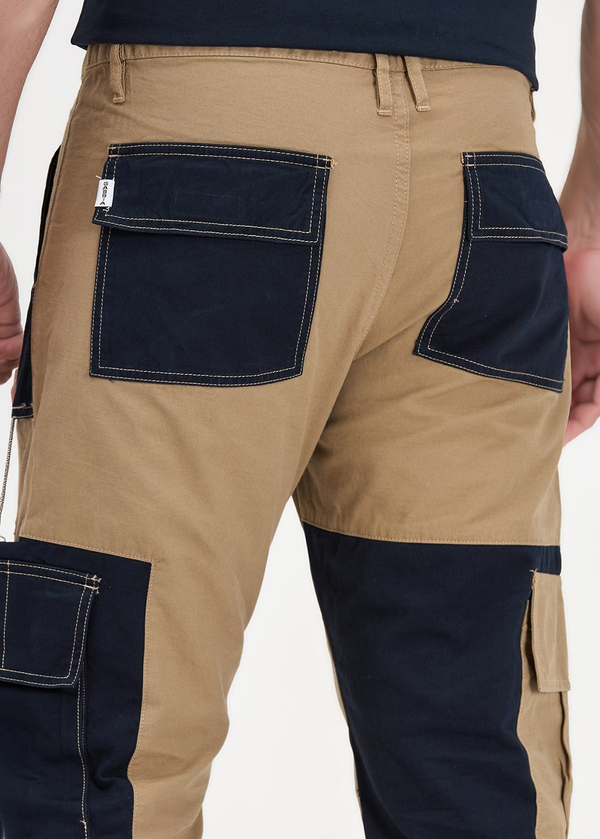 Gabbia Sarı Regular Fit Kargo Pantolon